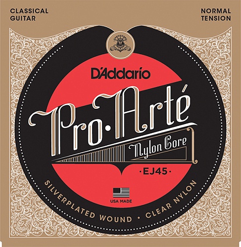 D'Addario EJ45 PRO ARTE Струны для классической гитары \