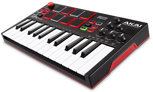 AKAI PRO MPK MINI PLAY USB Миди клавиатура, 25 клавиш, 8 пэдов