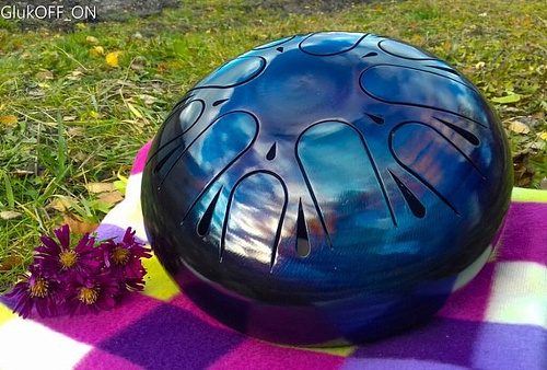 GlukOFF_ON GN-30-10-0-01 Глюкофон 30 см, без гравировки, Akebono ля-минор пентатоника