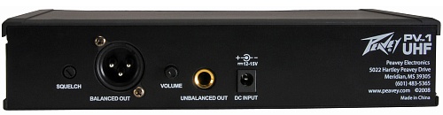 PEAVEY PV-1 U1 HH 906.000MHZ Одноканальная радиосистема UHF-диапазона, ручной микрофон в комплекте
