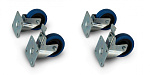 Фото:PreSonus CASTER WHEEL KIT Колёса 4" для сабвуферов ULT18 или CDL18, 2 обычных и 2 со стопором PreSonus Caster Wheel Kit.