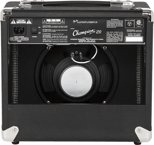 FENDER CHAMPION 20 Комбоусилитель для электрогитары, 20 Вт