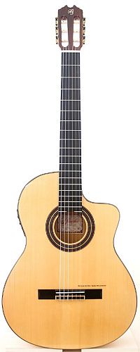 Prudencio Cutaway Model 5-CW (57) Гитара классическая электроакустическая с вырезом