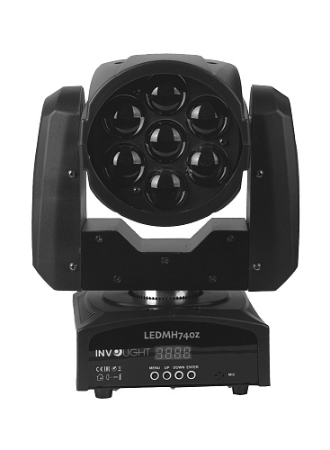 Involight LEDMH740Z Голова вращения (WASH), 7 шт LED RGBW, DMX-512