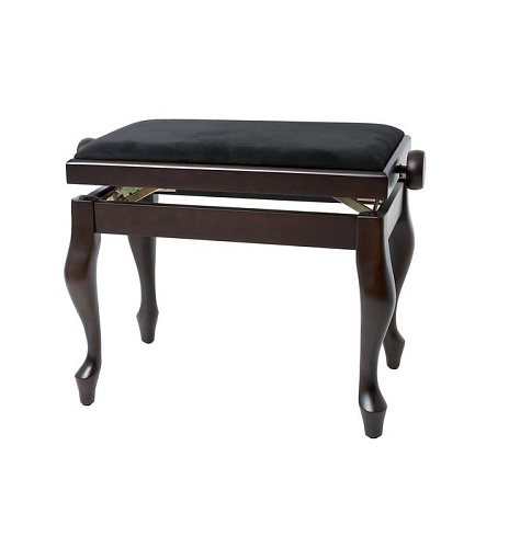 GEWA Deluxe Classic Rosewood Matt Банкетка для пианино, палисандр, матовая, классическая, 45-58см