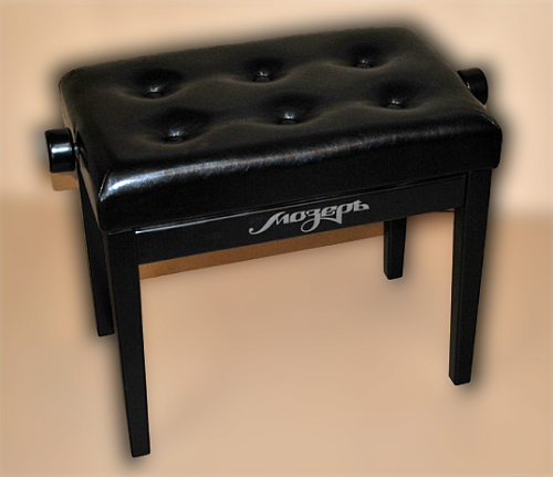 Мозеръ BPM-25/BK Банкетка для пианино или рояля деревянная
