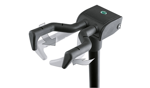 K&M 17670-000-55 Memphis Pro Стойка для акустической/электрогитары