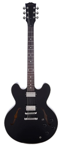 GIBSON 2019 ES-335 STUDIO EBONY  ,   