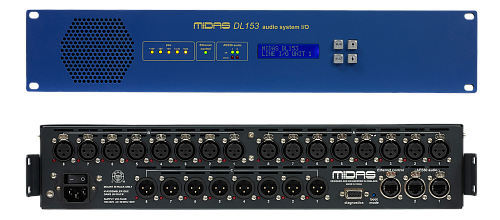 Midas DL153 ББлок аналоговых входов/выходов с фиксированной конфигурацией