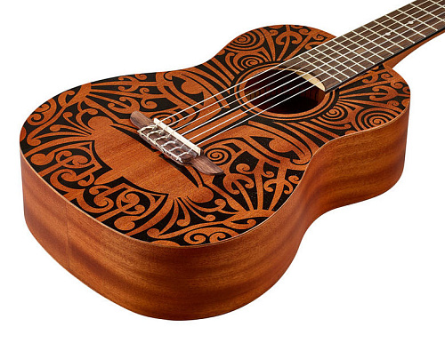 Luna UKE TRIBAL 6 Укулеле баритон, 6 струн