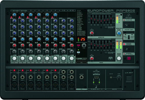 Behringer PMP580S Активный микшер с усилителем