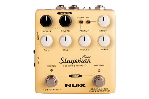 Nux NAP-5 Stageman Floor Предусилитель для акустической гитары