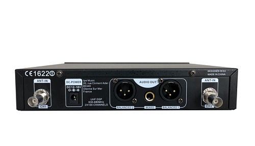 Prodipe DSP-DUO-UHF-B210/F5 Беспроводная микрофонная система, петличный и головной микрофон