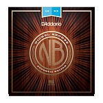 Фото:D'Addario NB1253 Nickel Bronze Комплект струн для акустической гитары, 12-53