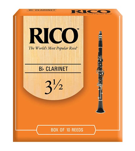 Rico RCA1035  Трости для кларнета Bb, размер 3.5, 10шт в упаковке