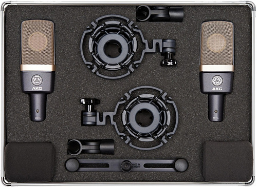 AKG C314 ST Подобранная стереопара конденсаторых микрофонов C314