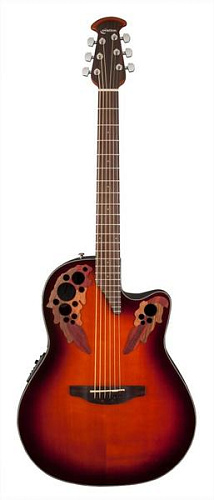 Ovation CE44-1 Celebrity Elite Mid Cutaway Sunburst Электроакустическая гитара