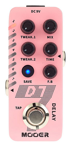 Mooer D7 Delay / Looper Цифровой дилей для гитары