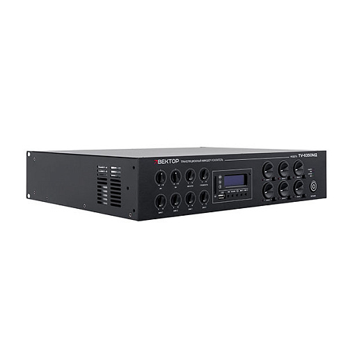 Вектор ТУ-6350МД Комбинированный микшер-усилитель класс D, 350 Вт