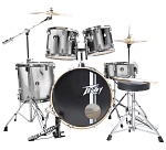 :PEAVEY Peavey PV 5PC Drum Set - Silver  