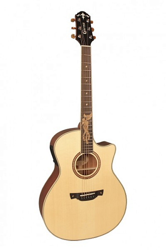 CRAFTER PK-Maho Plus Электроакустическая гитара шестиструнная с кейсом