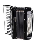 Фото:Aurus JH2008D-BLACK Аккордеон 41/120/7+2, черный, с футляром
