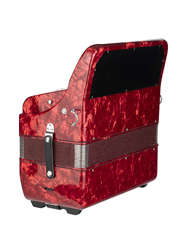 Aurus JH5120-RED Аккордеон кнопочный 70/120/7/2, красный, с футляром