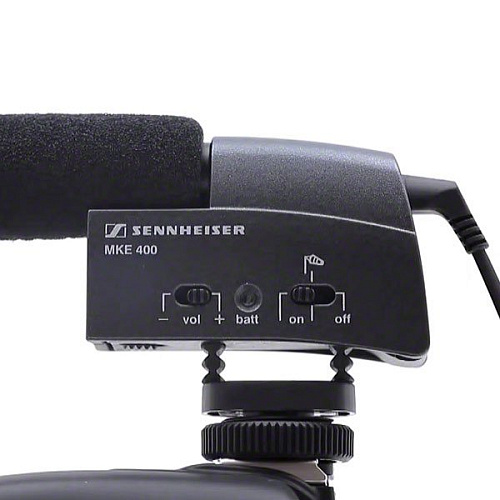 Sennheiser MKE 400 Накамерный микрофон «пушка»