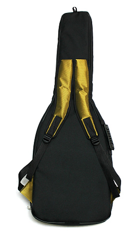 MEZZO MZ-ChGB-3b/g Чехол для бас-гитары, черный/золото