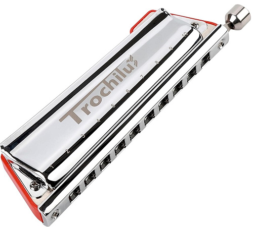 JDR Trochilus-Red Pop Губная гармошка, тональность С, красная