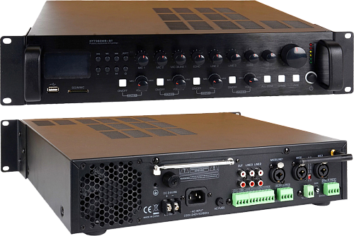 SVS Audiotechnik MA-120 PRO Радиоузел трансляционный на 4 регулируемых зоны, 120 Вт