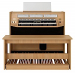 Фото:JOHANNUS Studio 150 орган цифровой 28 регистров, 4 стиля, 2 мануала, педаль 30 нот, темн.дуб