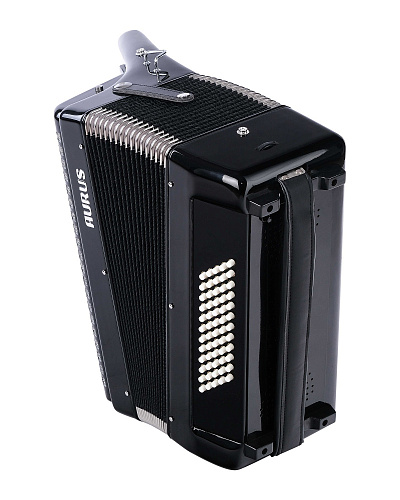 Aurus JH2011-BLACK Аккордеон 34/60/5, черный, с футляром
