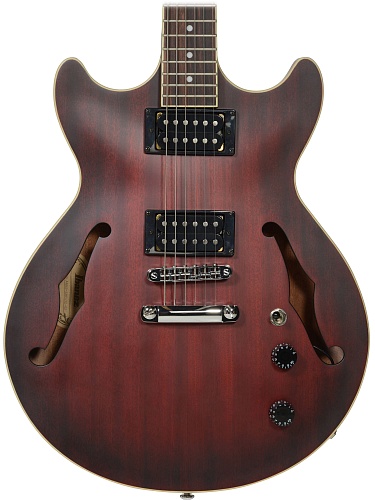 Ibanez AM53-SRF Полуакустическая электрогитара, цвет красный закат