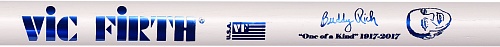 VIC FIRTH SBRLNTD Signature Series-Buddy Rich, Nylon w/ 100 Year Birthday Logo  