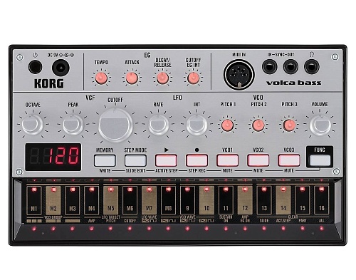 Korg volca bass Аналоговая бас-машина