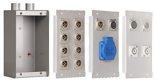 IMLIGHT BRW-1-41 Панель для монтажной коробки BRW-1, розетка XLR