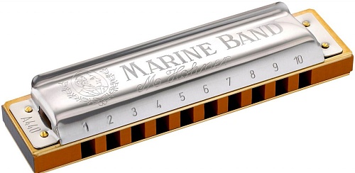HOHNER Marine Band 1896/20 A (M1896106X) Диатоническая губная гармошка. Доступ на 30 дней к бесплатным урокам
