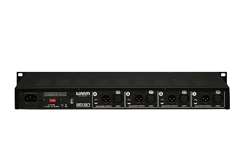 Warm Audio WA-412 4-канальный дискретный микрофонный предусилитель/инструментальный DI