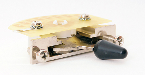 Schaller 15310003 Megaswitch S Переключатель 5-ти позиционный, Stratocaster, никель