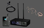 Фото:Октава OWS-U1200HD01L01 Беспроводная система с ручным, головным и петличным микрофоном