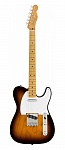 Фото:Fender Vintera '50S Telecaster 2-Color Sunburst Электрогитара, цвет санбёрст, чехол