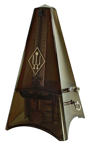 Wittner 846321TL Tower-Line Метроном механический, пластиковый, коричневый