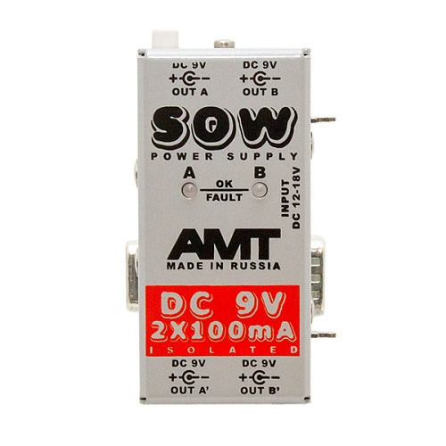 AMT Electronics PS3-9V-2X100 SOW PS-3 Модуль питания DC-9V 2x100mA