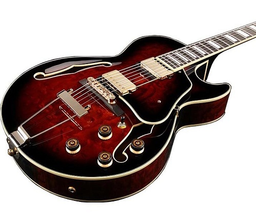 Ibanez AG95QA-DBS Полуакустическая гитара