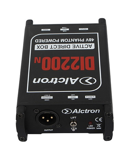 Alctron DI2200N D.I. Box Преобразователь акустического сигнала, активный