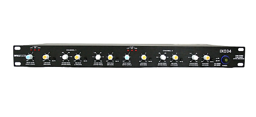 Invotone IXO34  Кроссовер 3-х полосный стерео, 4-х полосный моно