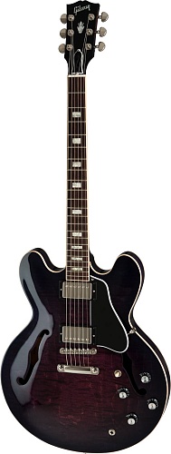 GIBSON 2019 ES-335 Figured, Purple Burst Гитара полуакустическая, цвет санберст в комплекте кейс