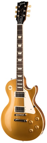 GIBSON Les Paul Standard 50s Goldtop электрогитара, цвет золотой, в комплекте кейс