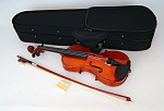 Фото:Caraya MV-004 Скрипка 1/4 с футляром и смычком, Carayа